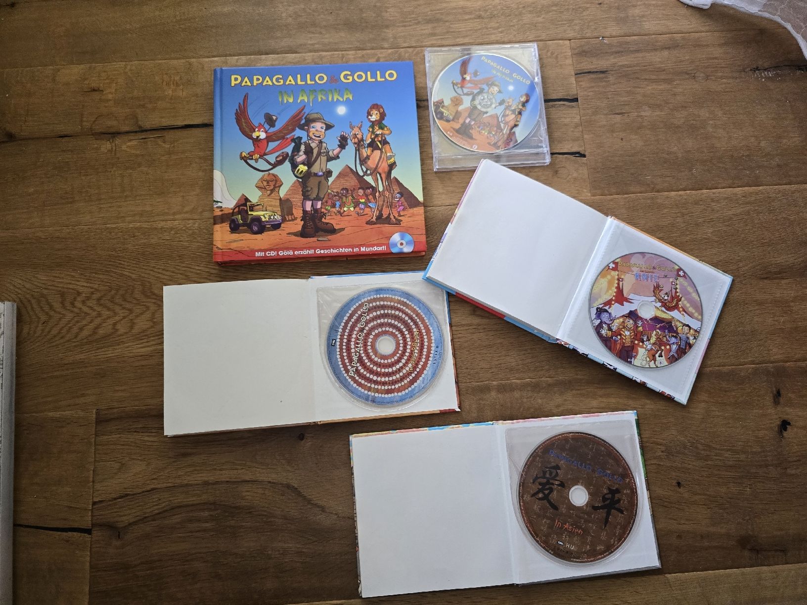 Libri: Papagallo Gollo Kinderbuch-Set, diverse Abenteuer, ink cds – Usato da Wittenbach venduto da Tigerlili 1