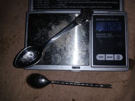 Löffel Set 2 Stück Bucherer und Luck Fine guter Zustand