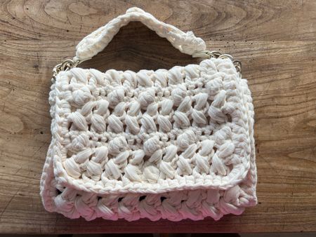 ZARA Tasche, gehäkelt