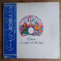 Queen– A Night At The OperaLP JAPAN-1975 1st PRESS VG+++/VG+
