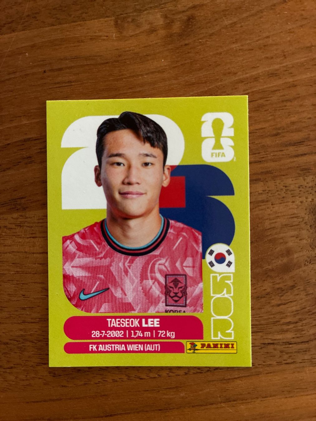 Panini Sammelbilder & Trading cards: FIFA WC 2026 Taeseok Lee KOR 8 – Neu (gemäss Beschreibung) aus Boll von valoune01