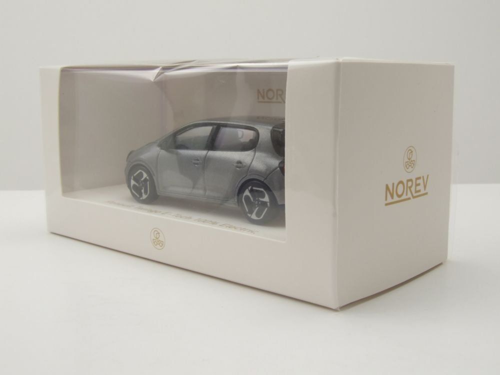 Renault Modellini d'auto: Renault Twingo IV E-Tech seit 2026 grau met. / schwarz  1:43 – Nuovo e nell'imballaggio originale da Gerlafingen venduto da espero88 9