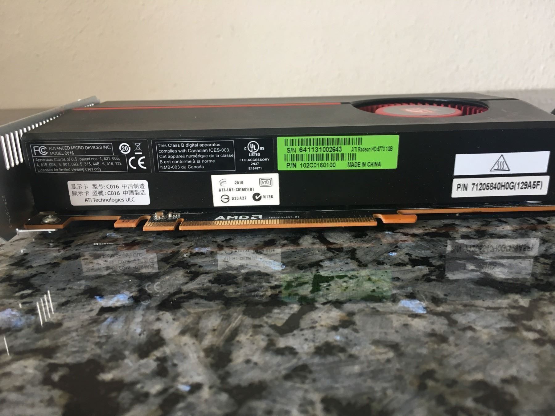 Grafikkarten: ATI Radeon HD 5770 1GB – Gebraucht aus St. Margarethen TG von Mac-PC 1