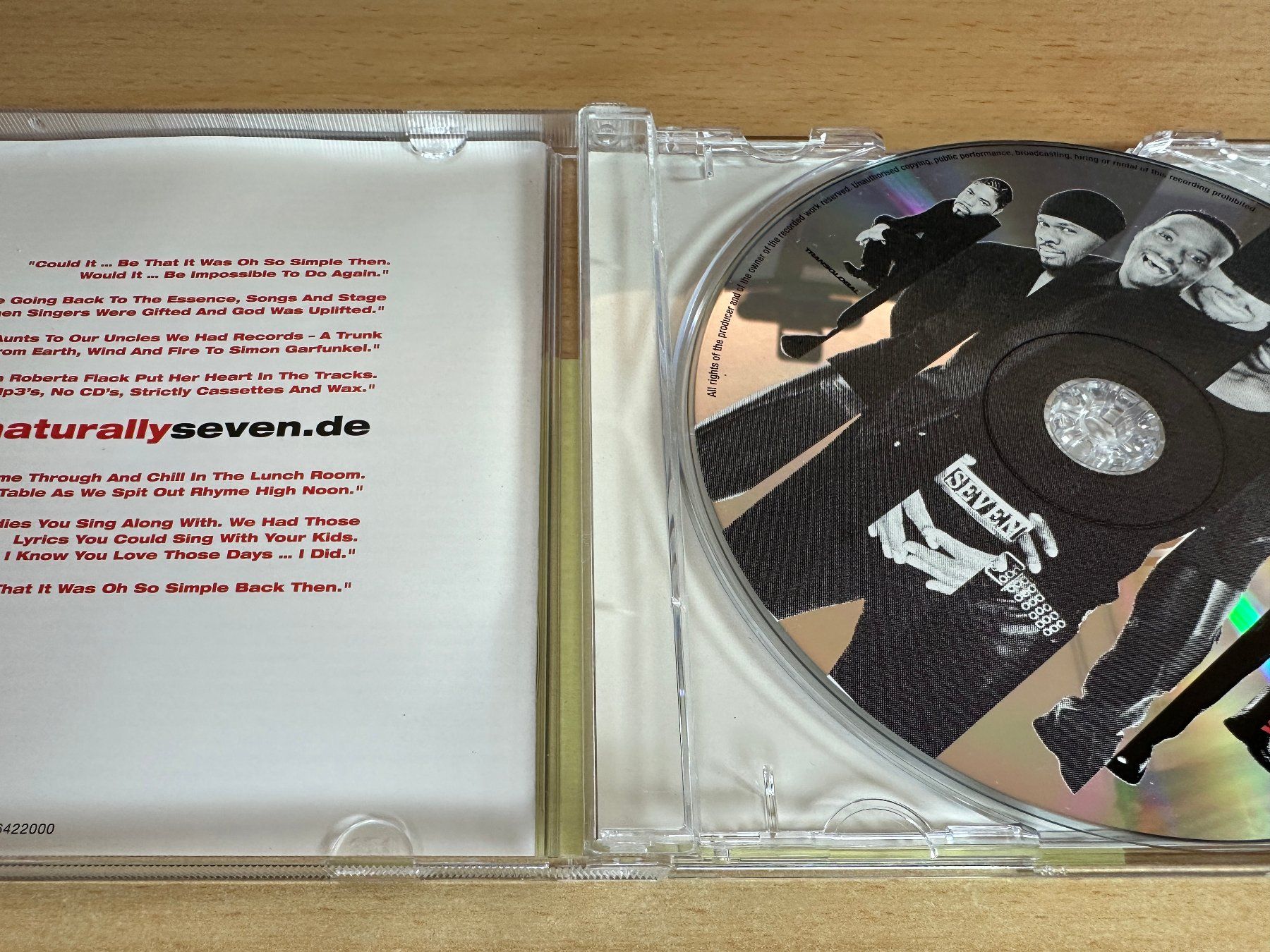 CD: Naturally 7 – What Is It? – Usato da Rikon im Tösstal venduto da Alpenmutz 2