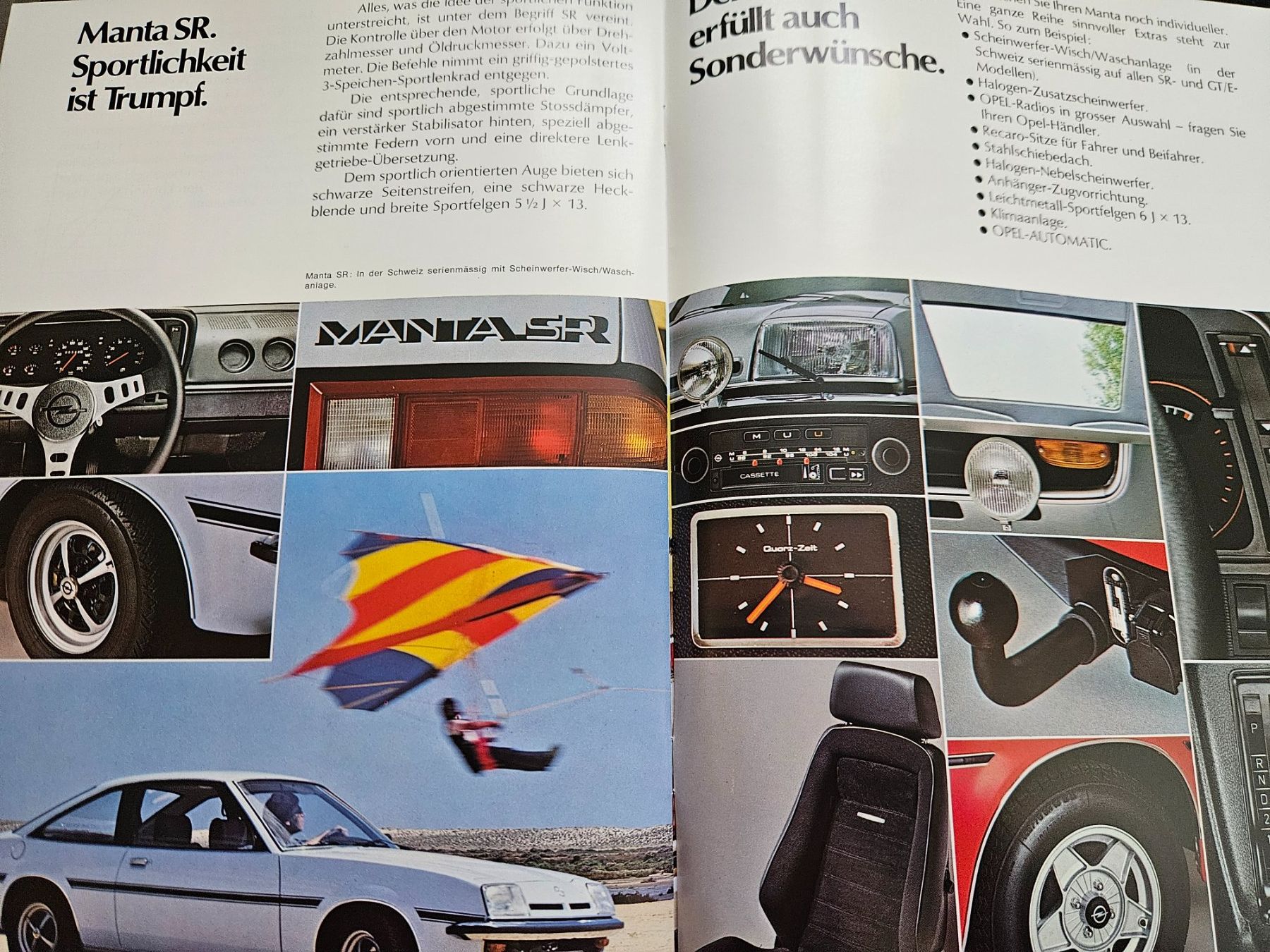 Opel Documenti: Opel Manta Prospekt 1978 xx – Usato da Flawil venduto da sr1_f6st 6