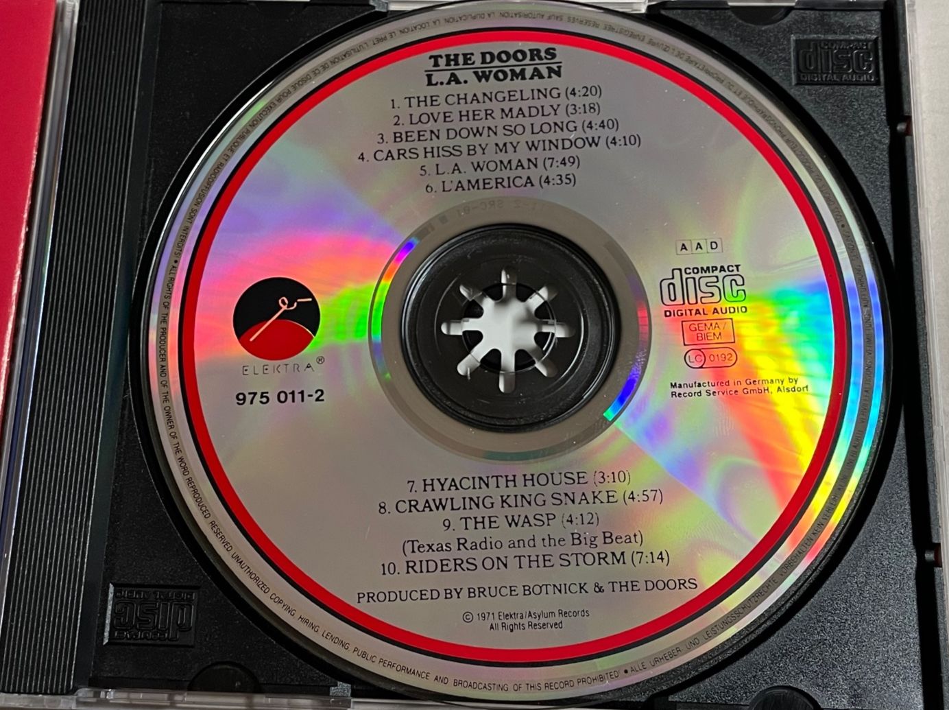 CD: The Doors-LA Woman – Usato da Muri b. Bern venduto da AdidasCollector 2