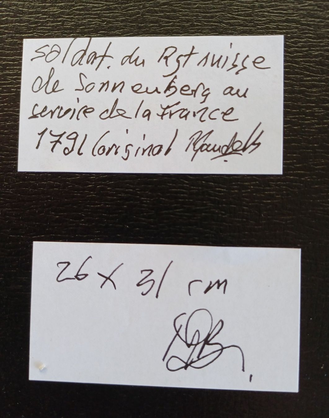 Uniformi: Troupes suisses, Gouache originale – Usato da Thônex venduto da lenine01 1