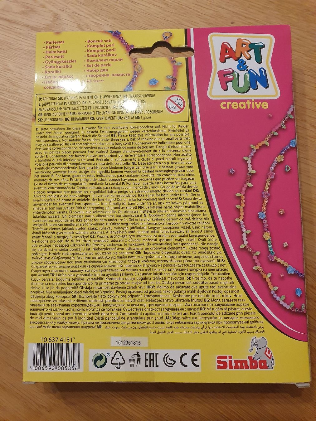 Kits de loisir créatif: Perlenset Art & Fun Creative mit 12 Fächern neu – Neuf avec emballage d'origine à St.Gallen par Avena135 1