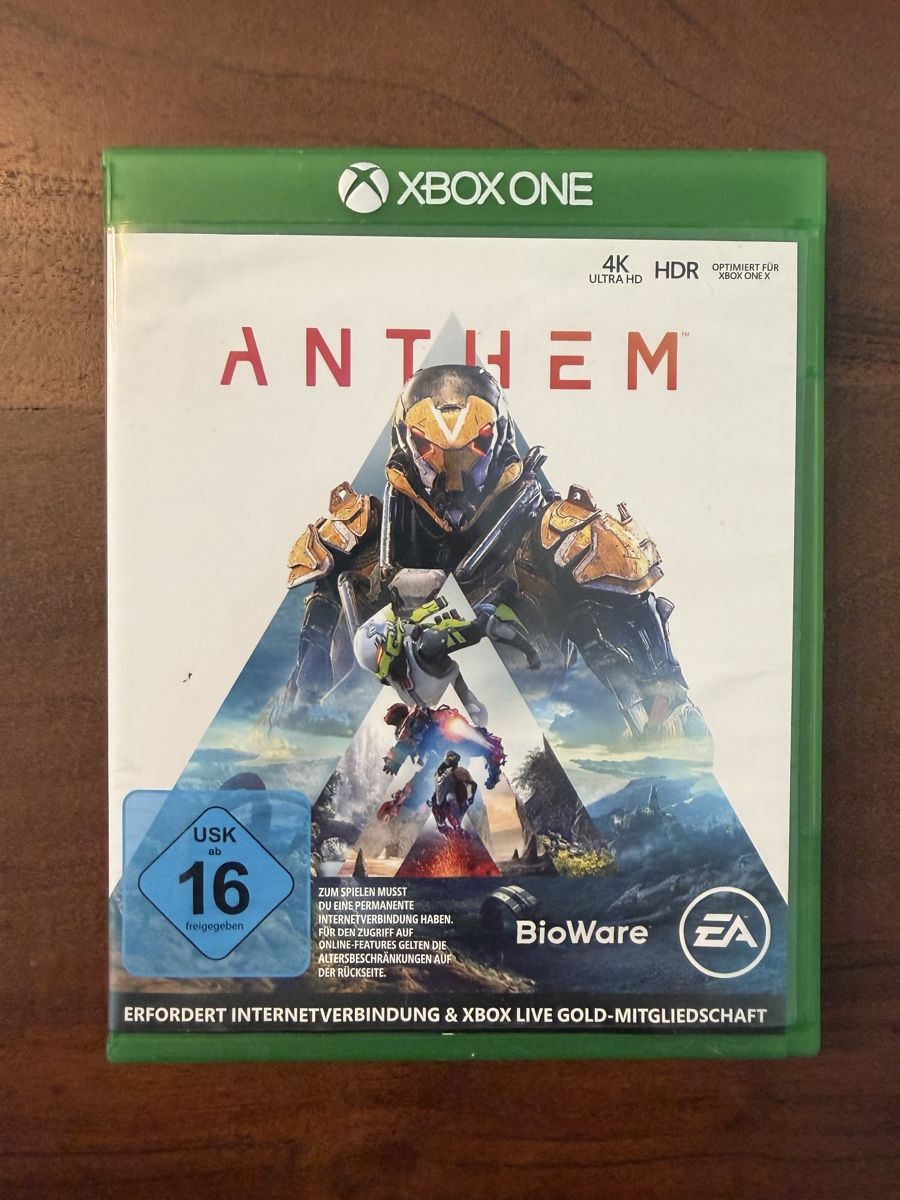 Microsoft Spiele: Anthem für Xbox One – Gebraucht aus Thunstetten von Virus_33