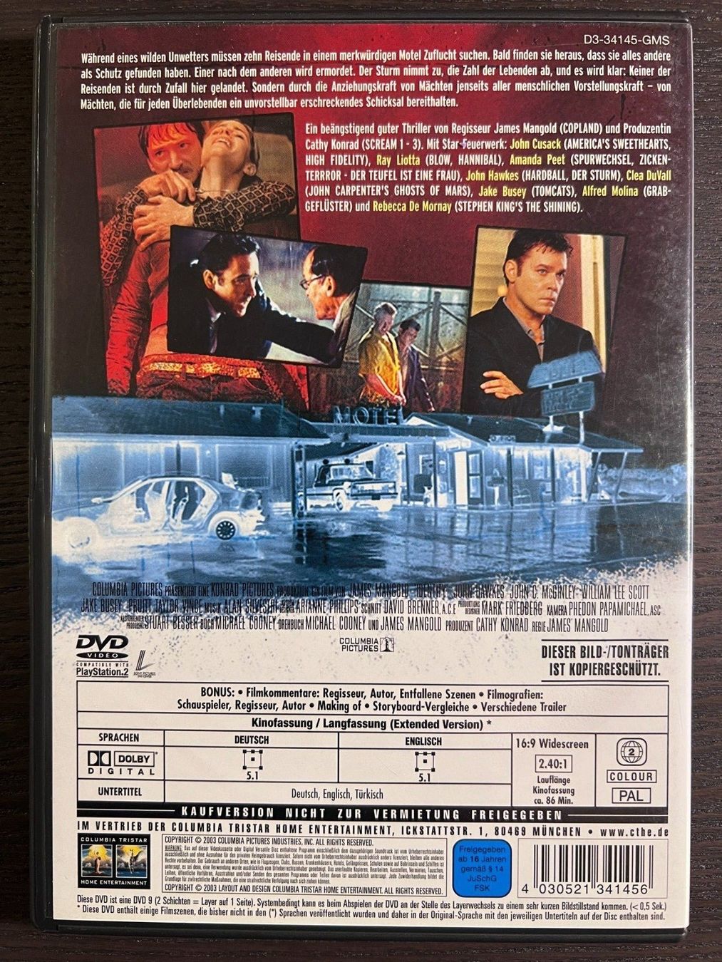 Tutti i DVDs: Identität – Usato da Zürich venduto da FilmFreunde 1