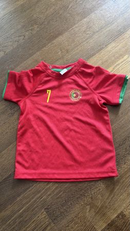 Portugal Fussball Trikot, Grösse 86, H&M