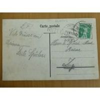MITLÖDI, Balkenstempel, nach Zug, 1909