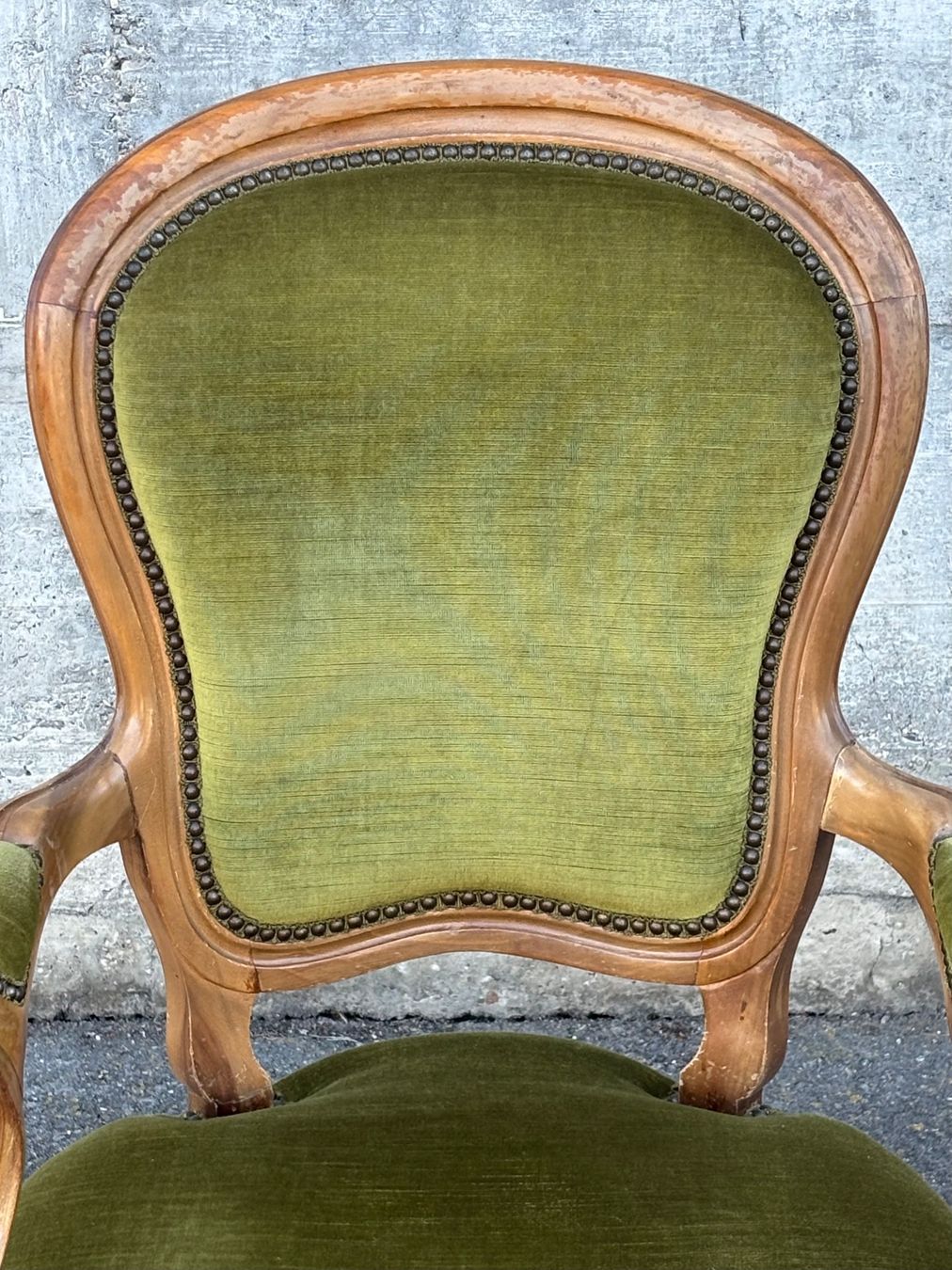 Poltrone: antiker Biedermeier Sessel Armchair mit Polster – Usato da Lüchingen venduto da Eeizo 5
