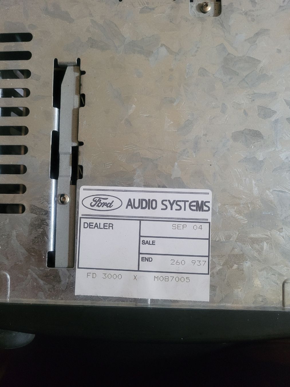 Radio: Radio Ford Fiesta – Usato da Vaduz venduto da Larissa1812