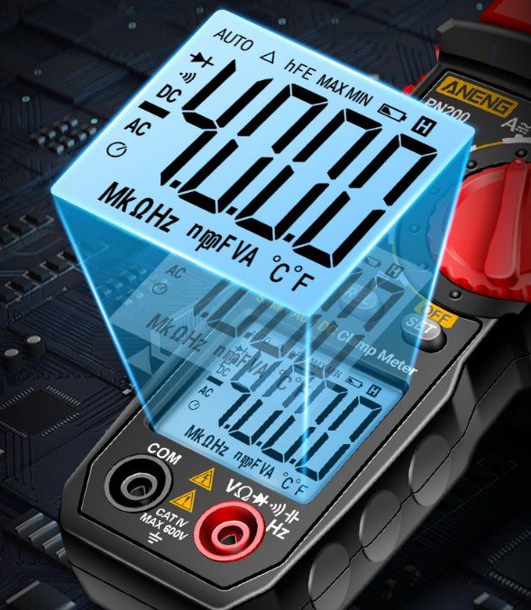 Misurare: 4000 Counts DC/AC Strom Multimeter Strommessgerät – Nuovo (secondo la descrizione) da Thun venduto da keller001 8