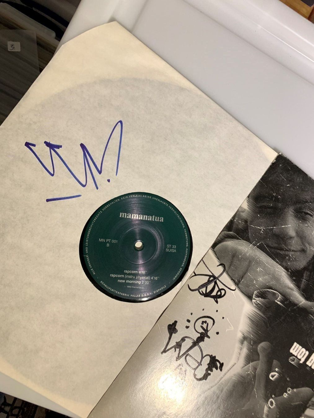 Dischi in vinile: Mamanatua schallplatten mit autogramm – Usato da Nidau venduto da ybm 4