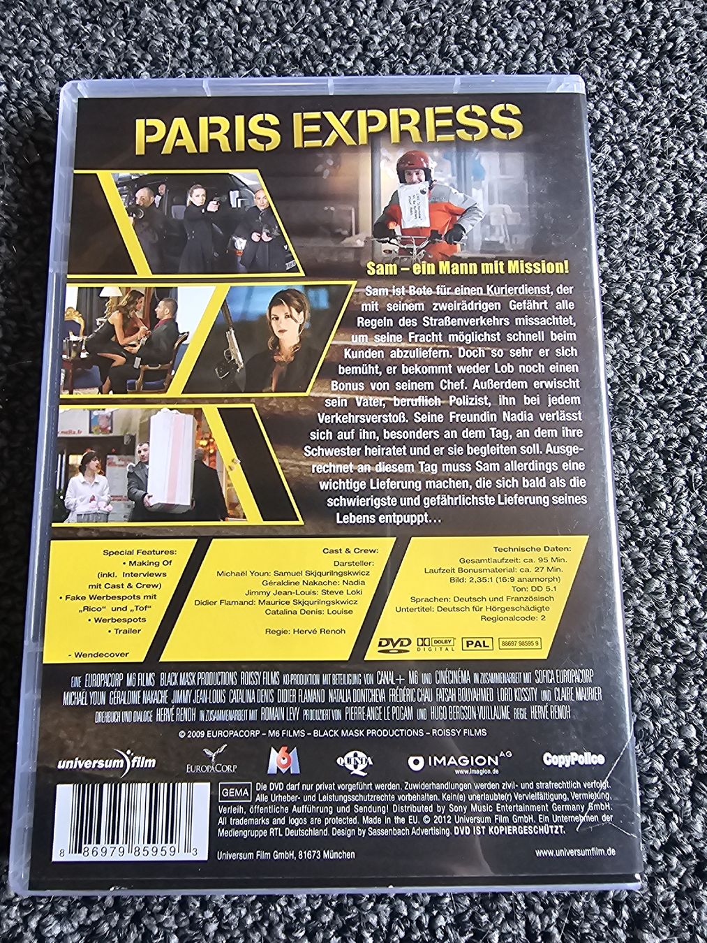 Alle DVDs: Paris Express (22078) – Gebraucht aus Ruswil von jan_bxl5 1