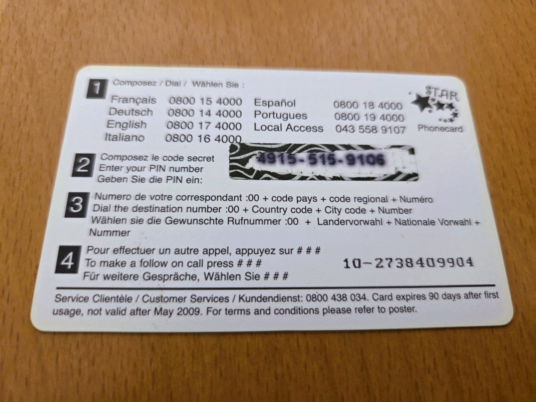 Schede telefoniche: PREPAID - SCHWEIZ – Usato da Brüttisellen venduto da Nighttrain 1