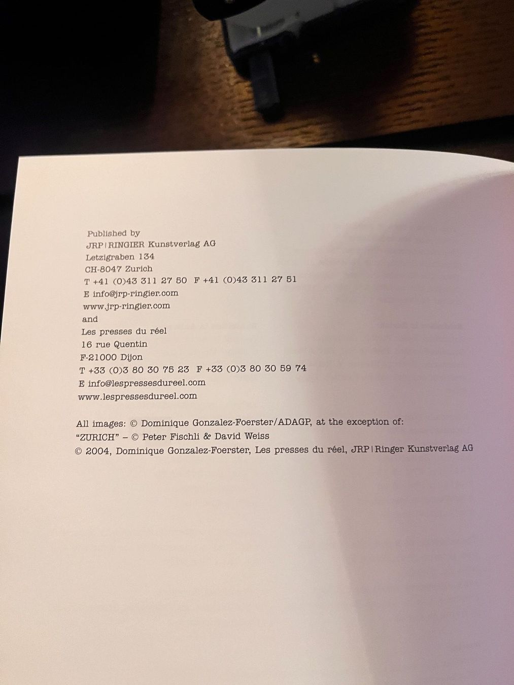 Bücher: Dominique Gonzalez-Foerster: Alphavilles ? – Gebraucht aus Lausanne von Kinga_Shopaholic 5