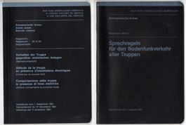 Starkstrombefehl und Sprechregeln für den Bodenfunkverkehr