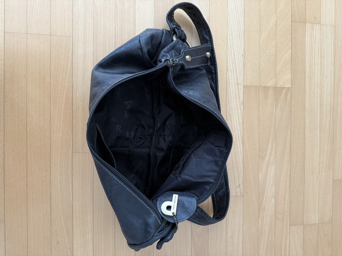 Picard Taschen für Damen: Picard schwarz Leder Tasche  – Gebraucht aus Thalwil von Swissbaglady 1