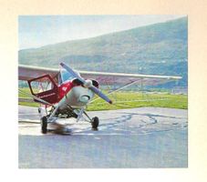 Motorflugzeug, Klebebild 1963