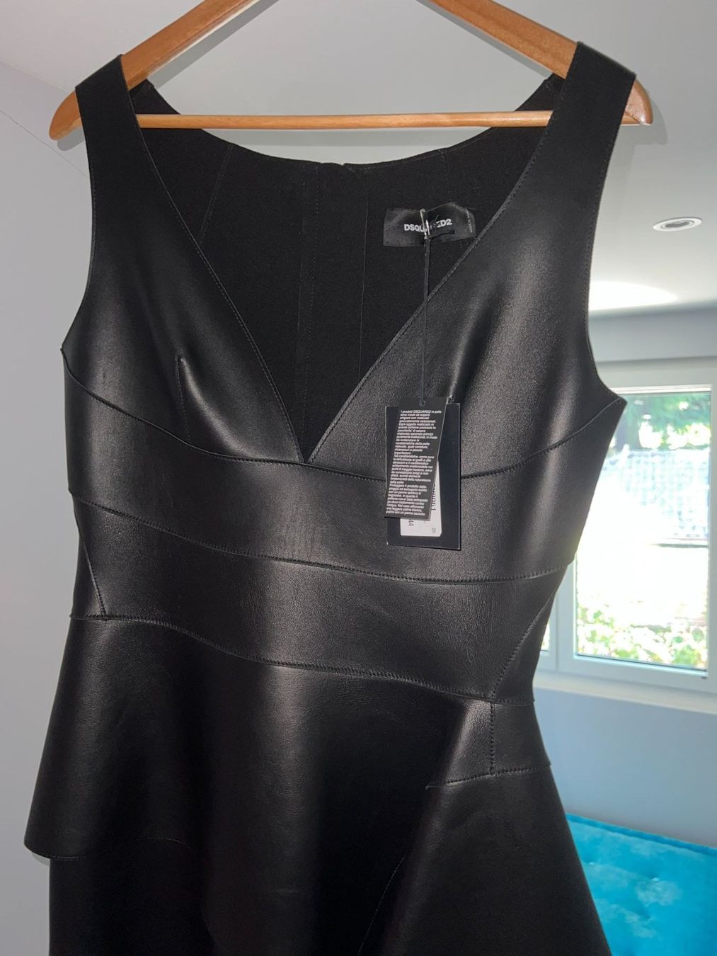 Dsquared2 Vestiti: New dsquared2 leather dress - IT 44 – Nuovo e nell'imballaggio originale da St-Sulpice VD venduto da juhdu 3