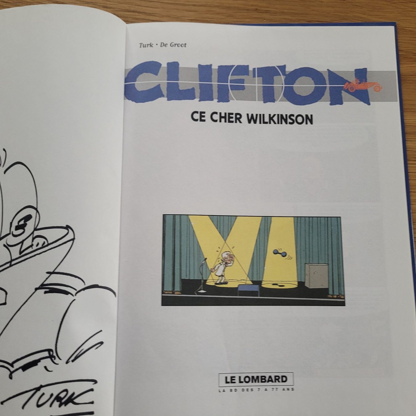 Comics: BD Dédicace Clifton Tome 1 Ce Cher Wilkinson – Gebraucht aus Biel/Bienne von Destockweb 4