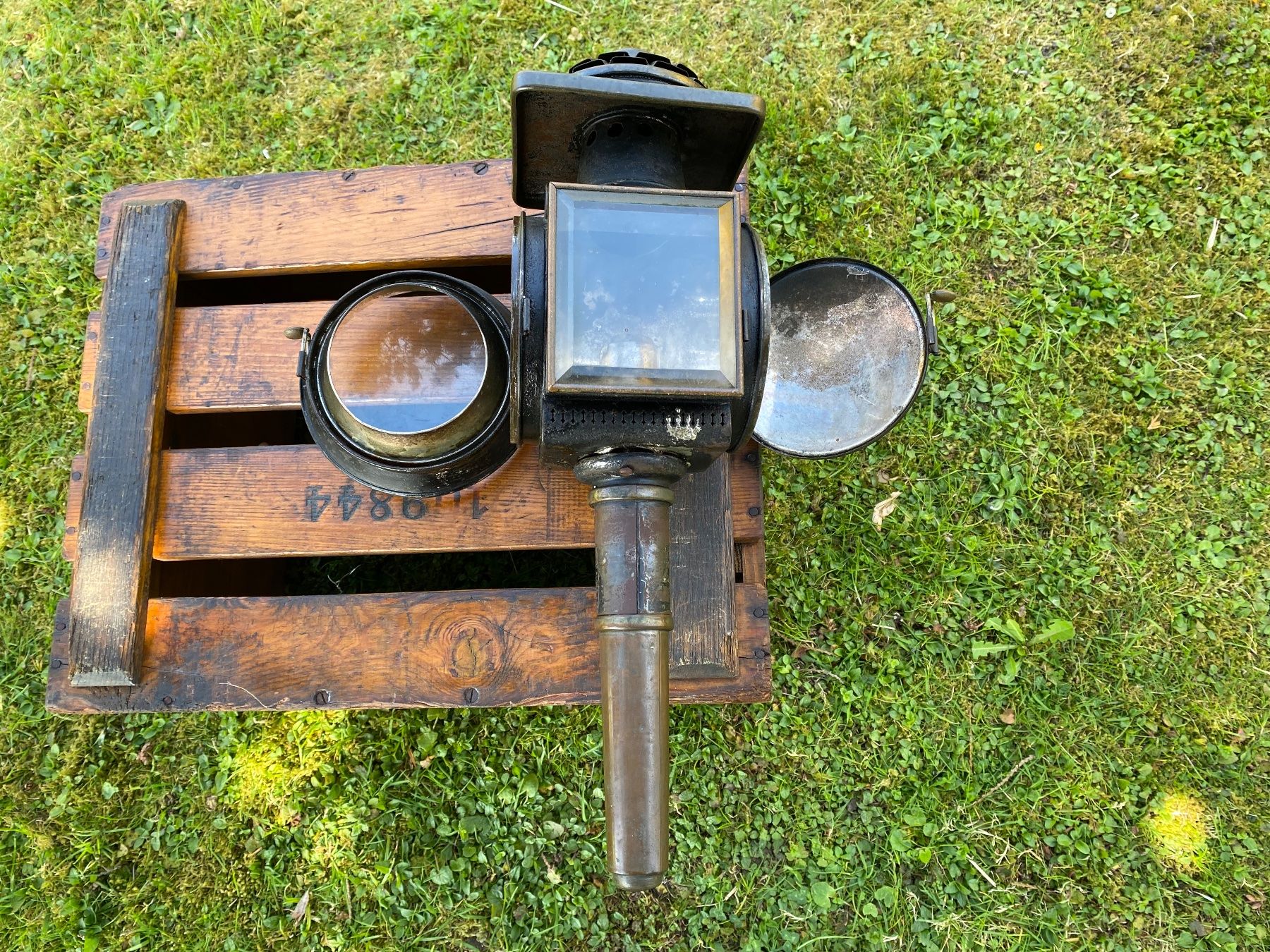Carrozze: schöne antike Kutschenlampe – Usato da Feldbach venduto da Fea1 5