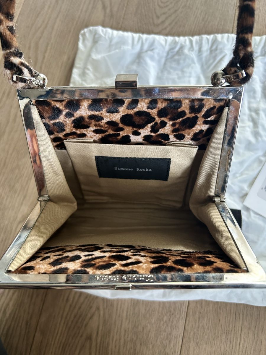 Sacs femmes: Sac à main Simone Rocha motif léopard taille unique – D'occasion à Lully VD par Garance040 2