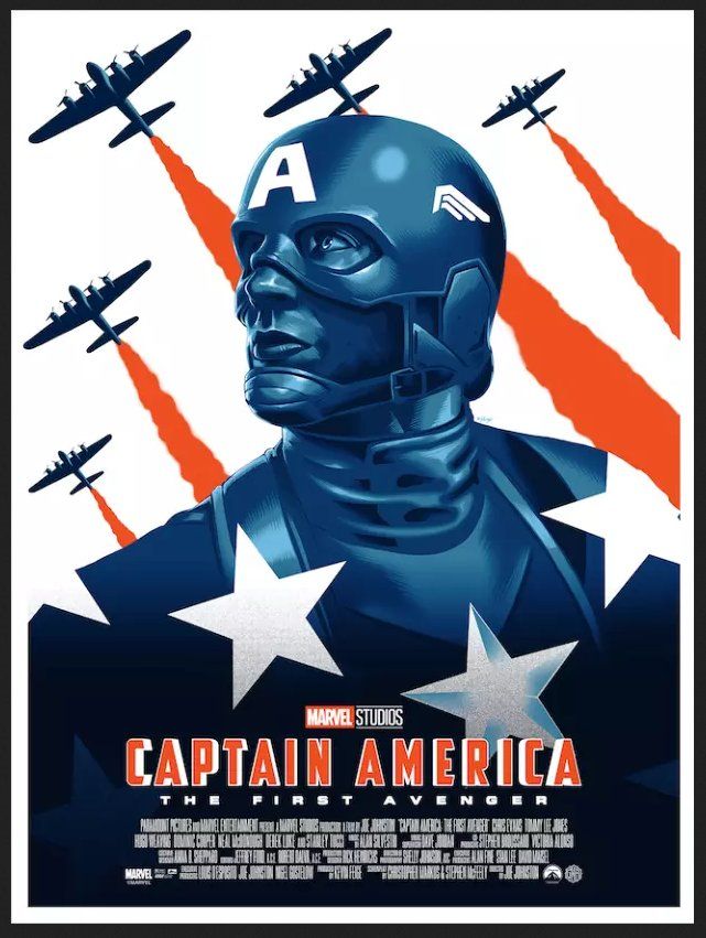 Grafiken & Lithographien: MARVEL Captain America - Collector numéroté  - Lithographie – Neu und originalverpackt aus Lausanne von ben_tw8x