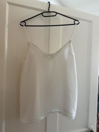 Top blanc Zara