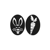 Label: Hase, Karotte