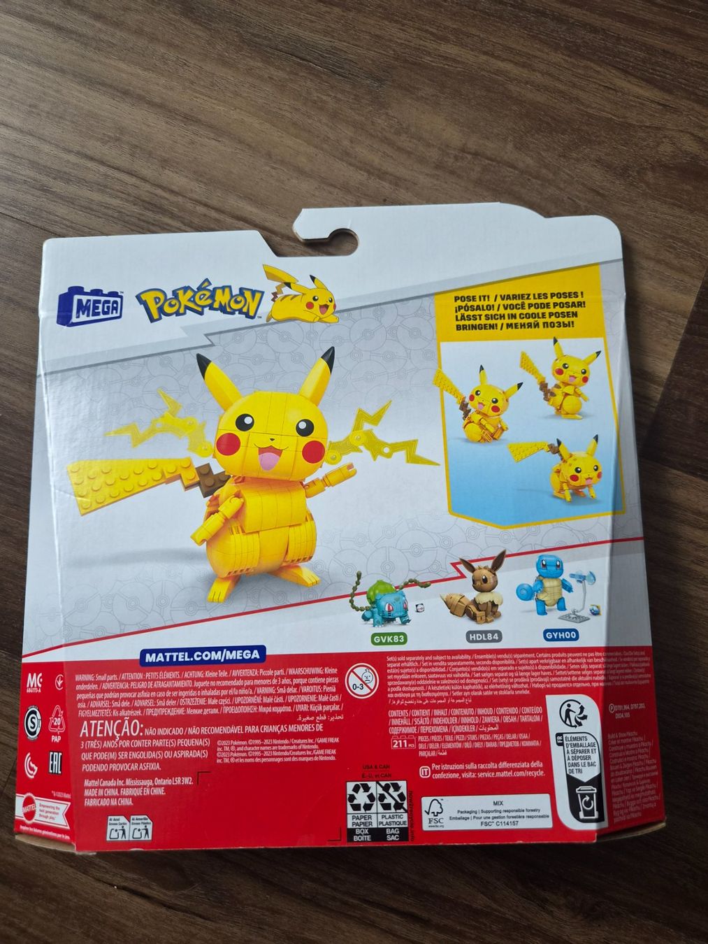 Mega Kit di costruzioni: Mega Construx Pokémon Build & Show Pikachu  NEU – Nuovo e nell'imballaggio originale da Altishofen venduto da tammy05 3