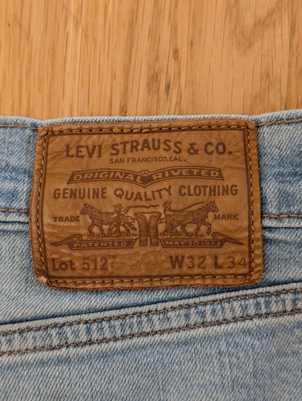 Levi's Jeans: Levi 512 Jeans 32x34 – Usato da Spiegel b. Bern venduto da travelingsalesman 2