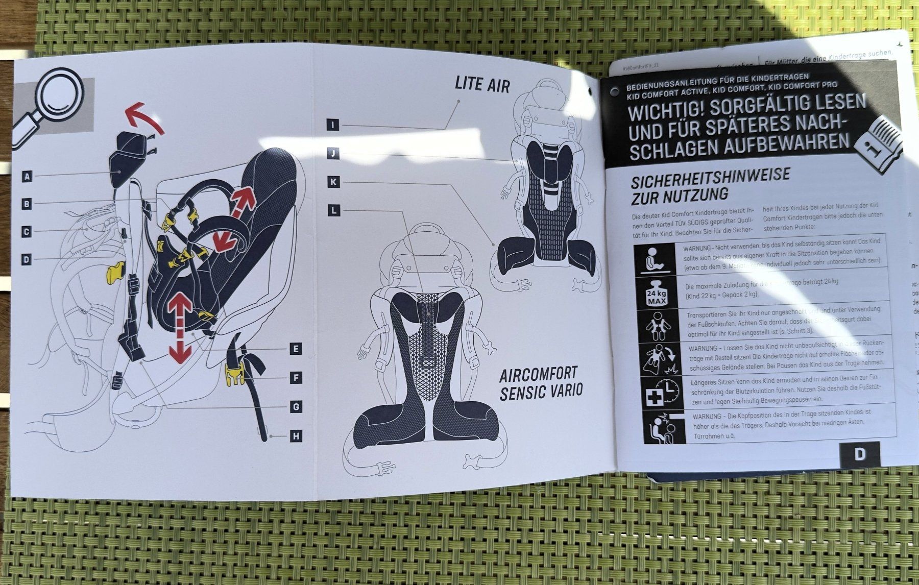 Deuter Bauch- & Rückentragen: Deuter Kid Comfort Fit – Gebraucht aus Neuenegg von nyh1102 2