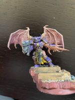 Warhammer 40k: demone alato, dipinto a mano, perfetto!
