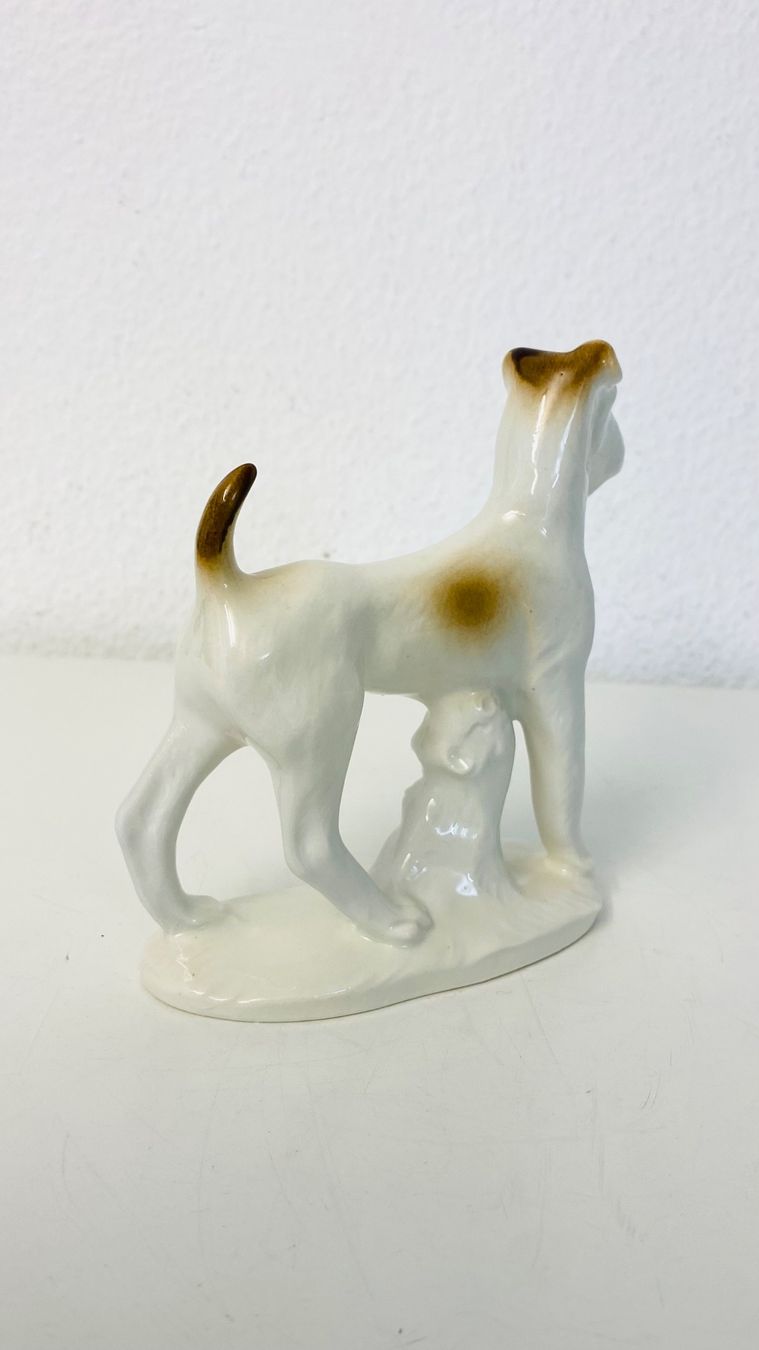 Statuette: Porzellanfigur Terrier GRÄFENTHAL DDR – Usato da Zürich venduto da Arche_Brockenhaus 6