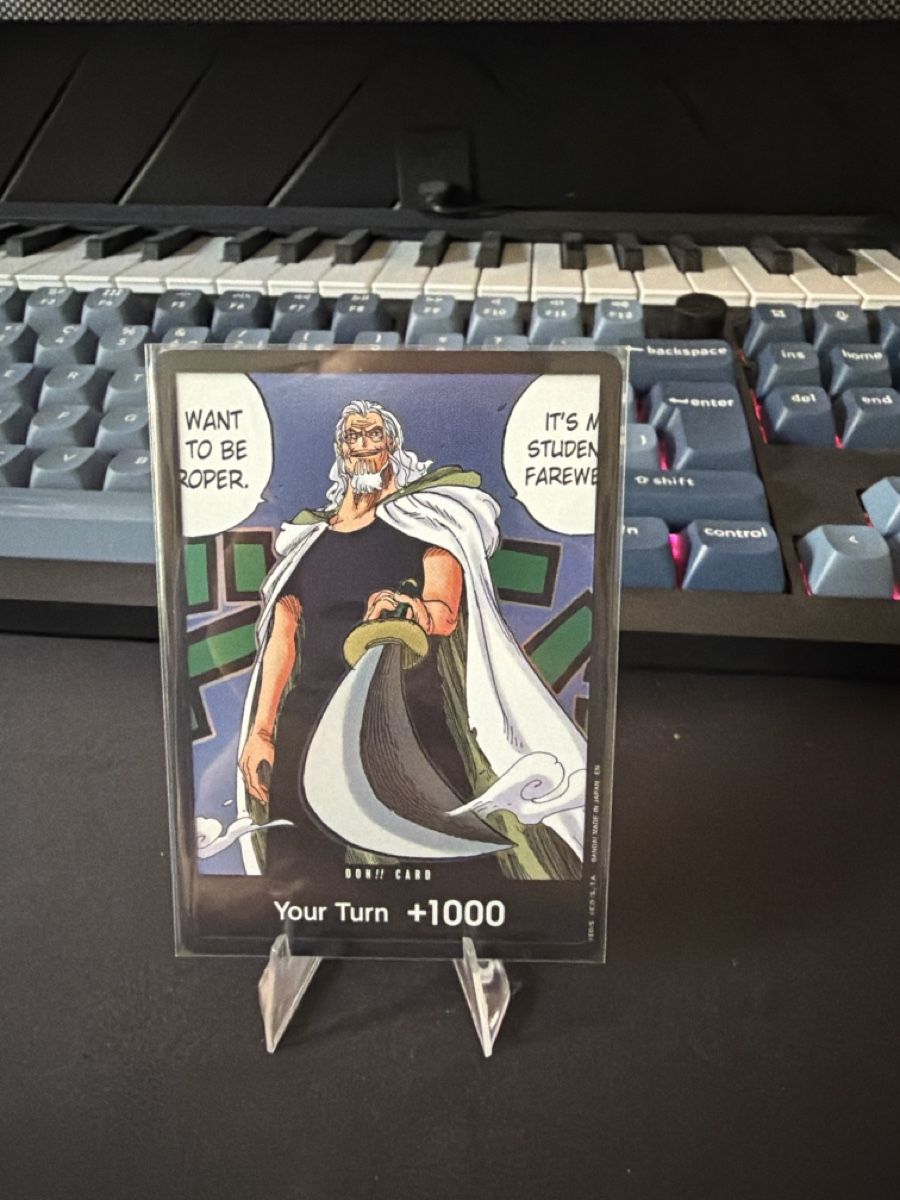 Bandai Sammelbilder & Trading cards: One Piece Karte - Foil Don!! Silvers R – Neu (gemäss Beschreibung) aus Kriens von Ajiani