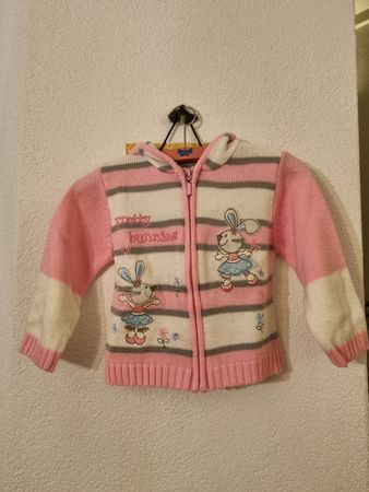 Süsser Strickpullover Jäckchen Miss Gang Gr. 24M