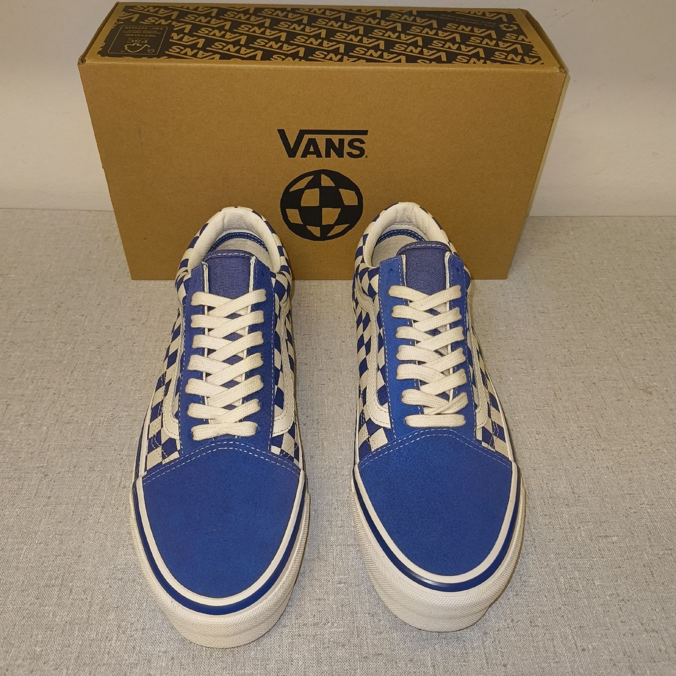 Vans Scarpe da uomo: Vans Old Skool Checkerboard Gr. 43 / US 10 – Nuovo e nell'imballaggio originale da Uitikon Waldegg venduto da PJLS1 1