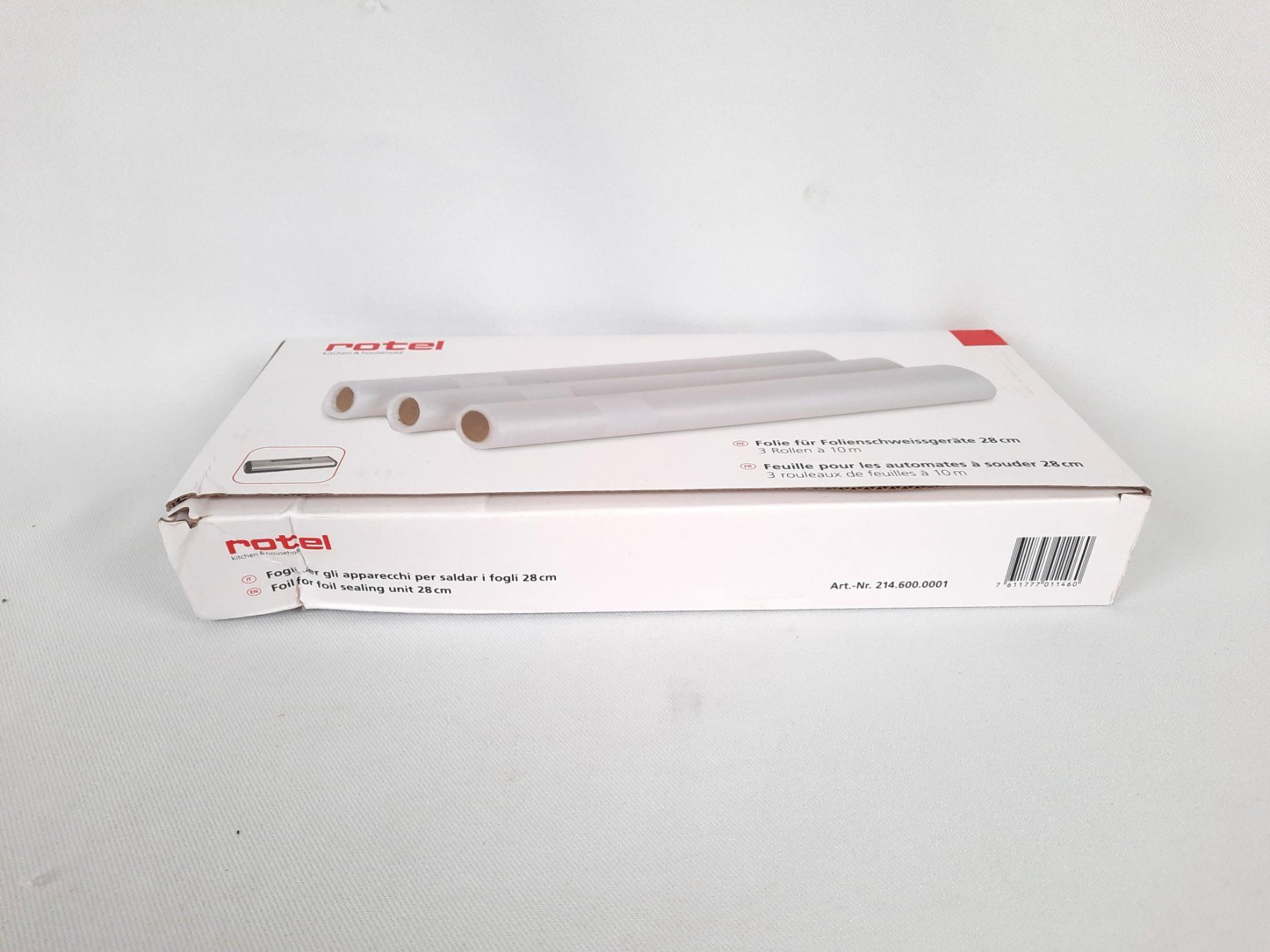 Fogli trasparenti: ROTEL Folienrollen 3er-Set – Nuovo (secondo la descrizione) da Beinwil am See venduto da Restwert_Beinwil