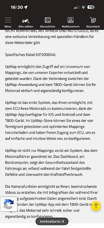 Strada: Ecu Flash Remap Upmap Yamaha MT-09 – Usato da Niederhünigen venduto da wheelsonfire 3