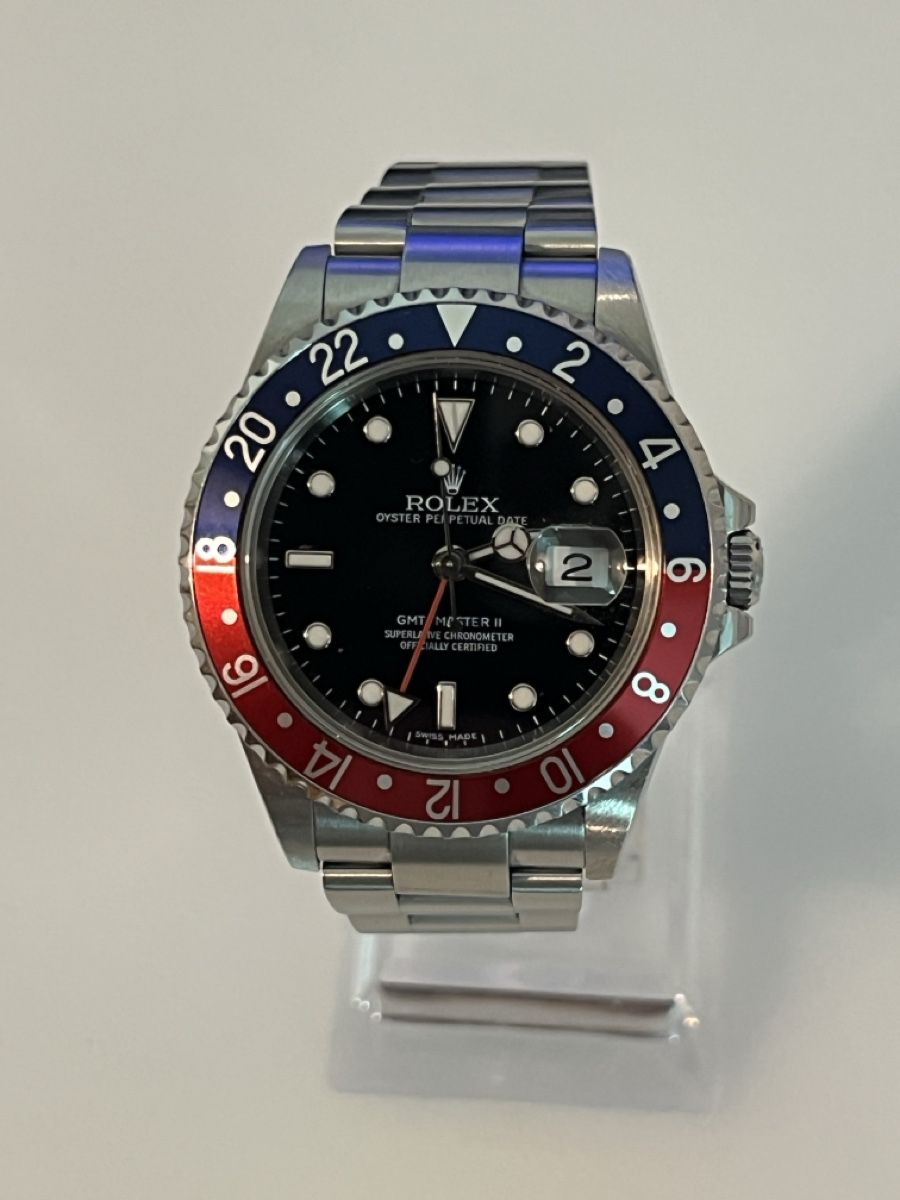 Rolex Orologi: Rolex GMT Master II 16710 Pepsi – Usato da Genève venduto da Schahzad1