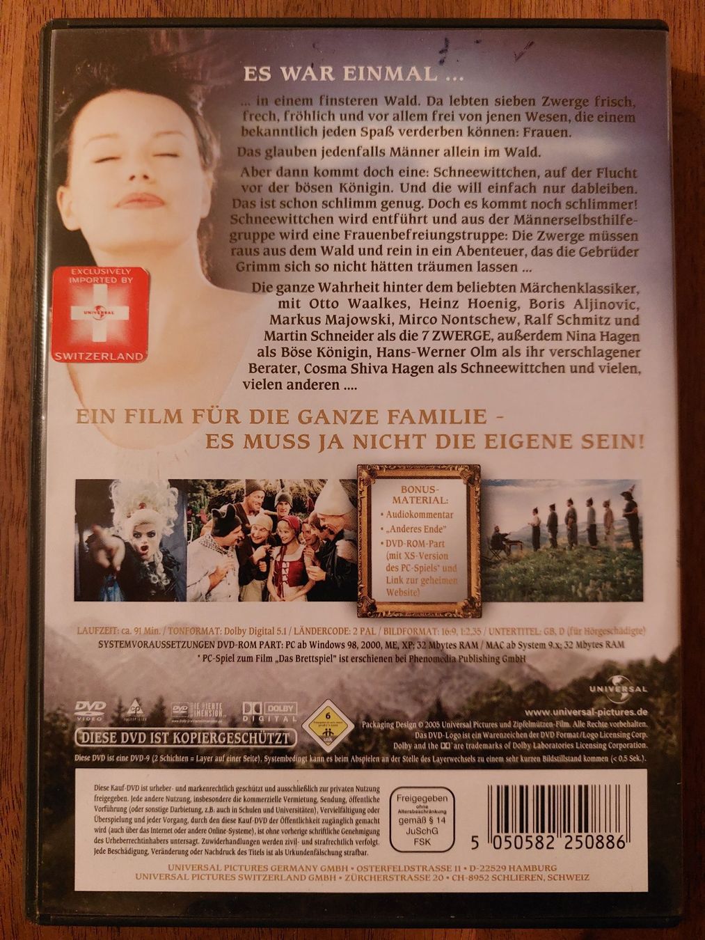 Tutti i DVDs: DVD - 7 Zwerge – Usato da Rheinfelden venduto da FilmAuktion 1