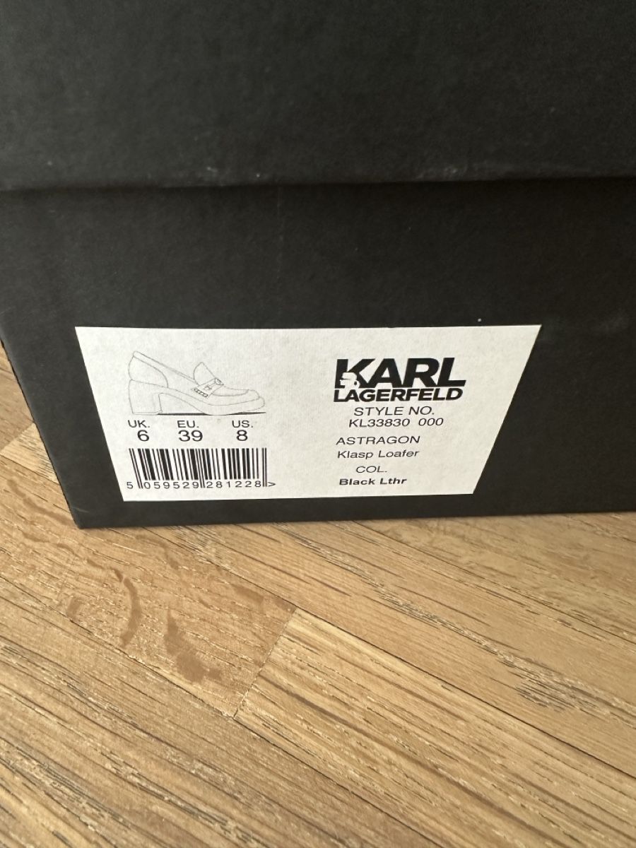 Karl Lagerfeld Scarpe da donna: Loafer Lagerfeld gr 39 – Usato da Muntelier venduto da miu77 3