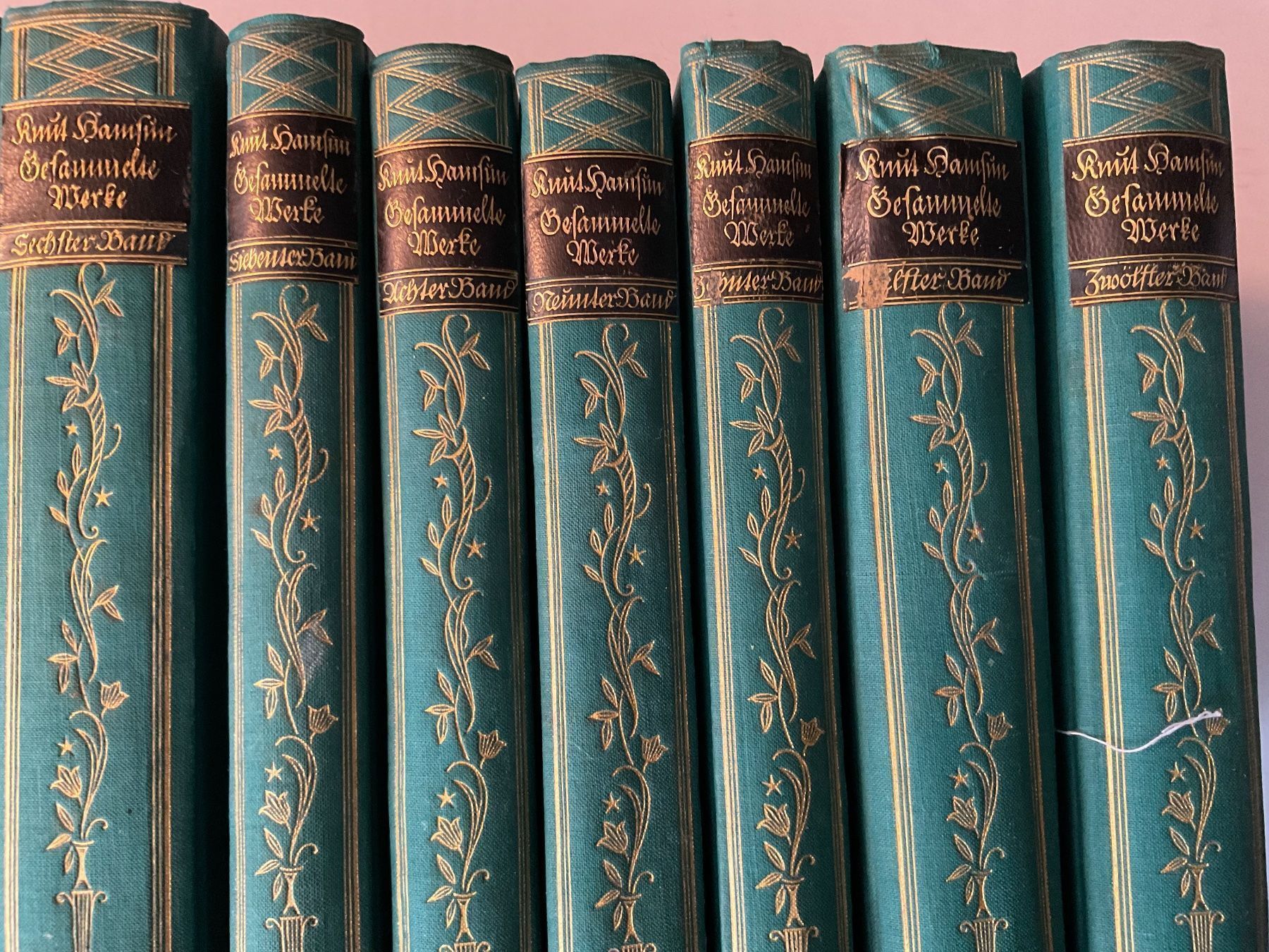 Livres: Knut Hamsun 12 Bände in Fraktur – D'occasion à Herisau par eri_2tb5 3