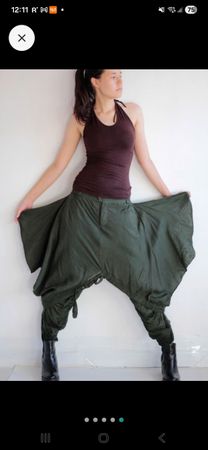 Bequeme  spezielle Haremshose, ideal für den Sommer,