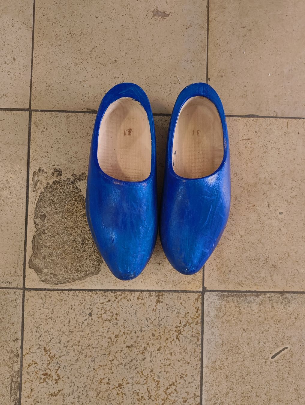 Scarpe per ragazzi: Zoggeli, Holzschuhe, Grösse 31, blau – Usato da Basel venduto da Andriinnn 1
