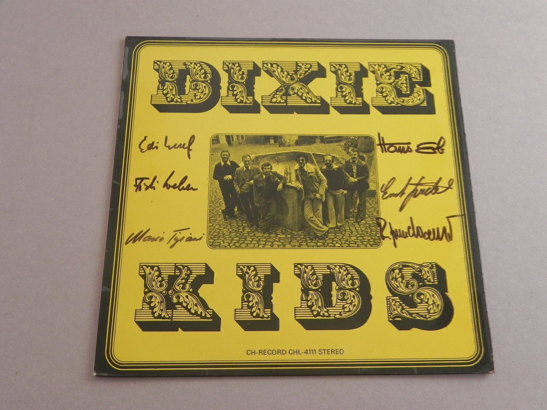 Dischi in vinile: LP CH Jazz Dixie Kids Autogramm 1975 – Usato da Siebnen venduto da krimsie